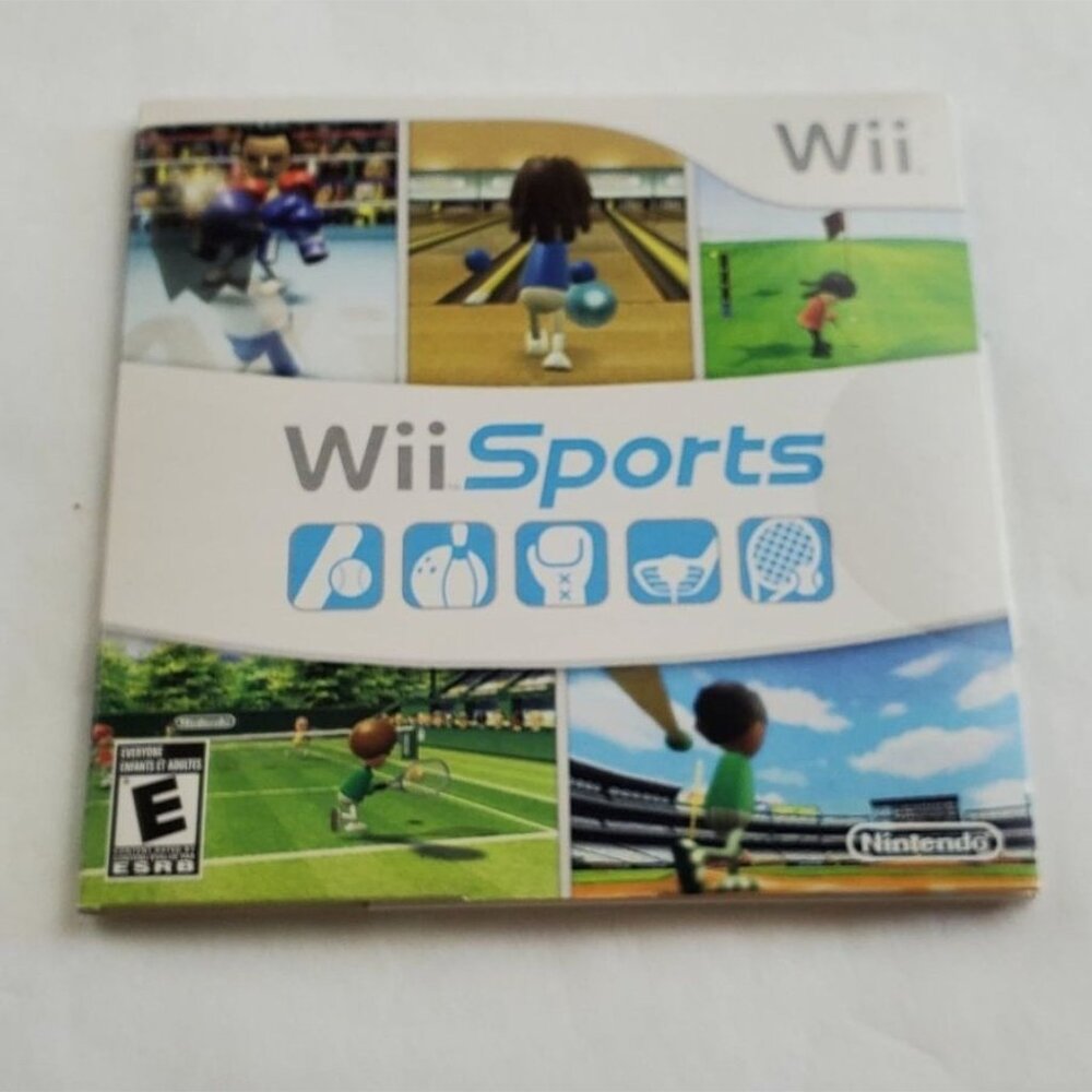 Wii Sports - Nintendo Wii Game - NO DISC - Case Only and Booklet!